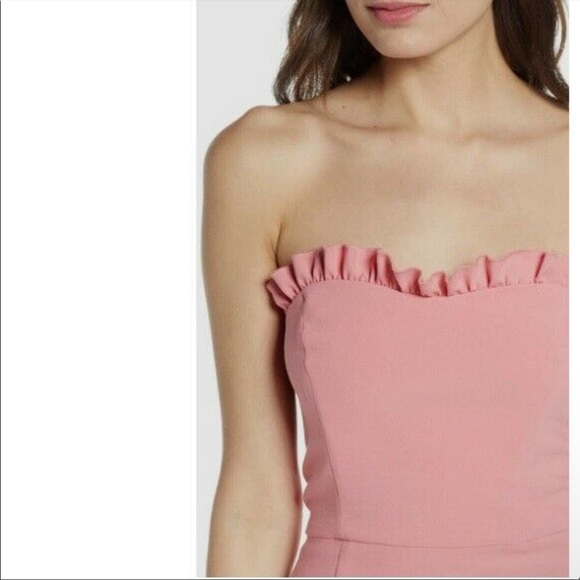 French Connection Pink Whisper Dress Size 4 - Picture 5 of 7